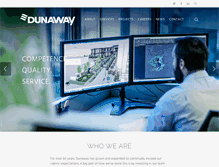 Tablet Screenshot of dunawayassociates.com